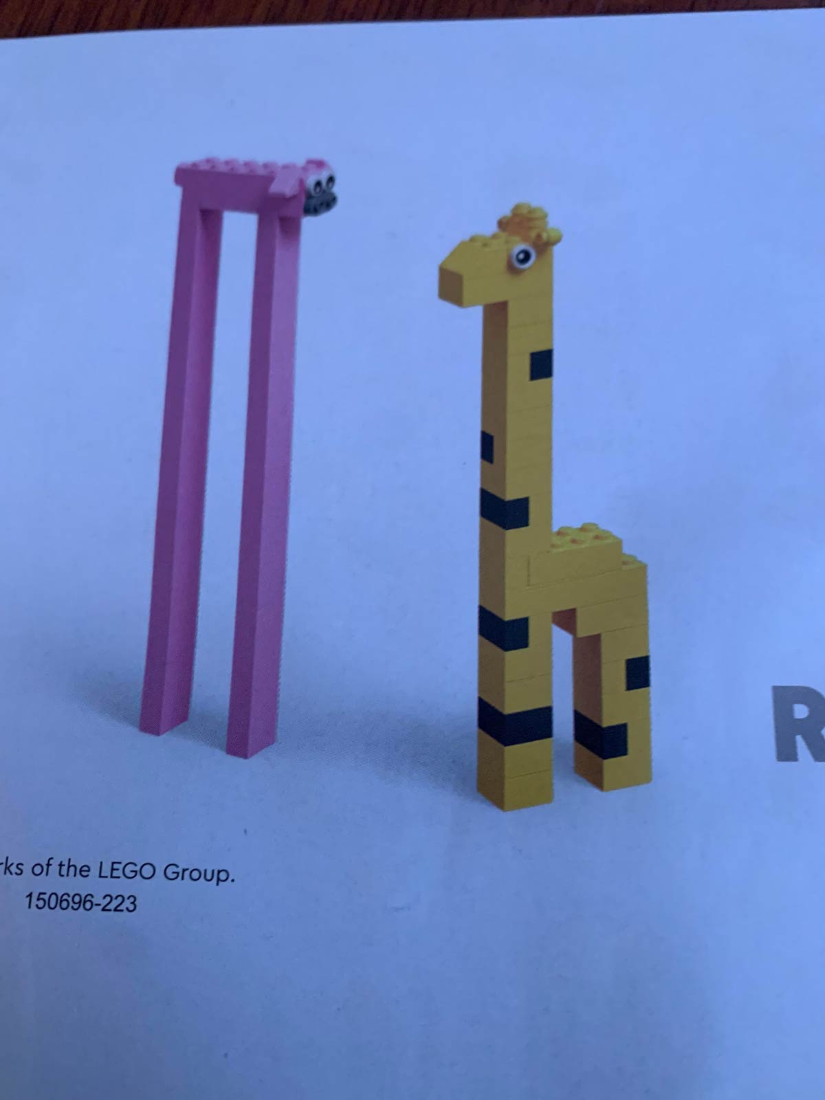 Found this on the back of my Lego instructions