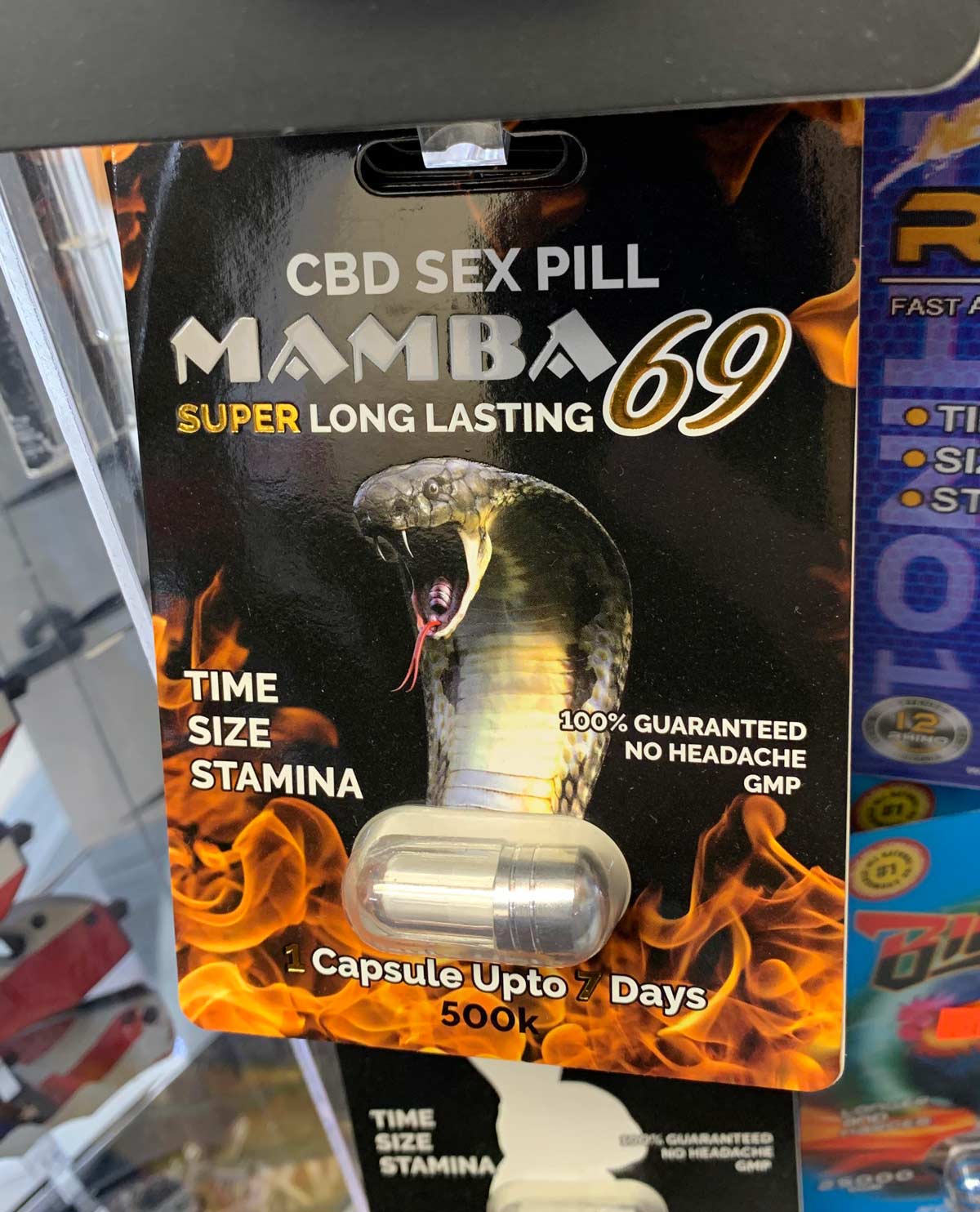 Knoxville Gas Station Enhancement Pills: Mamba Edition