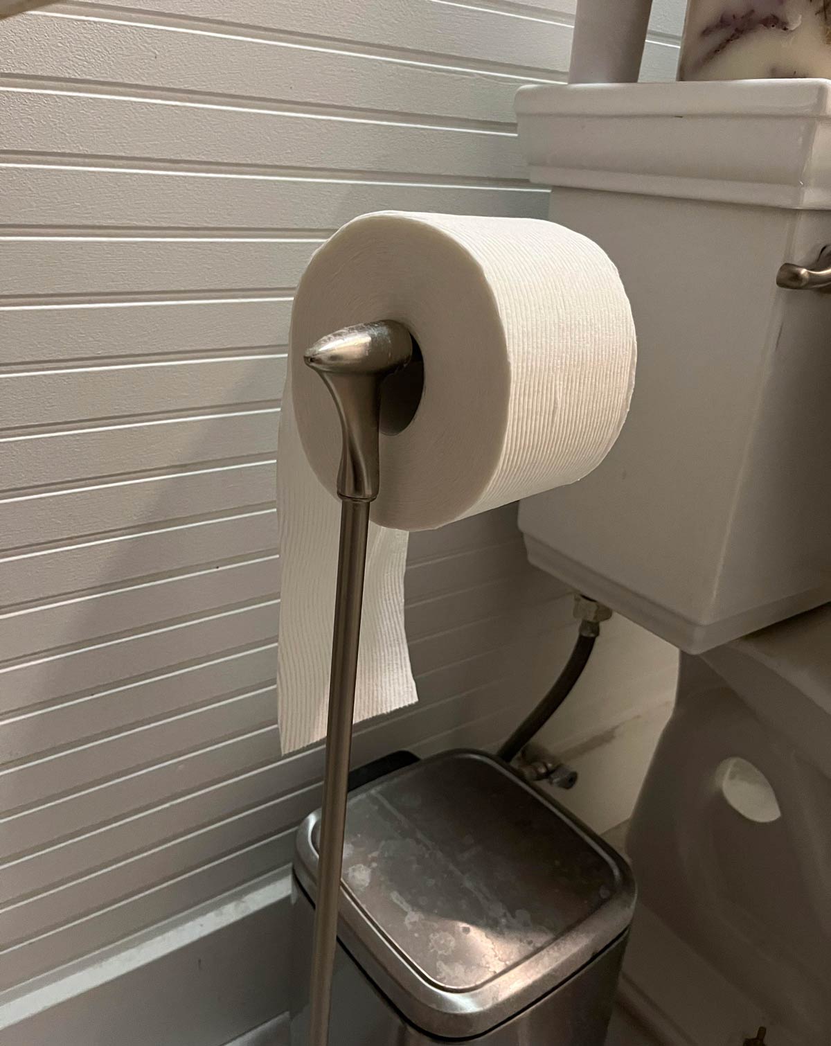 Had a girl I really like over — She Replaced the TP roll for me