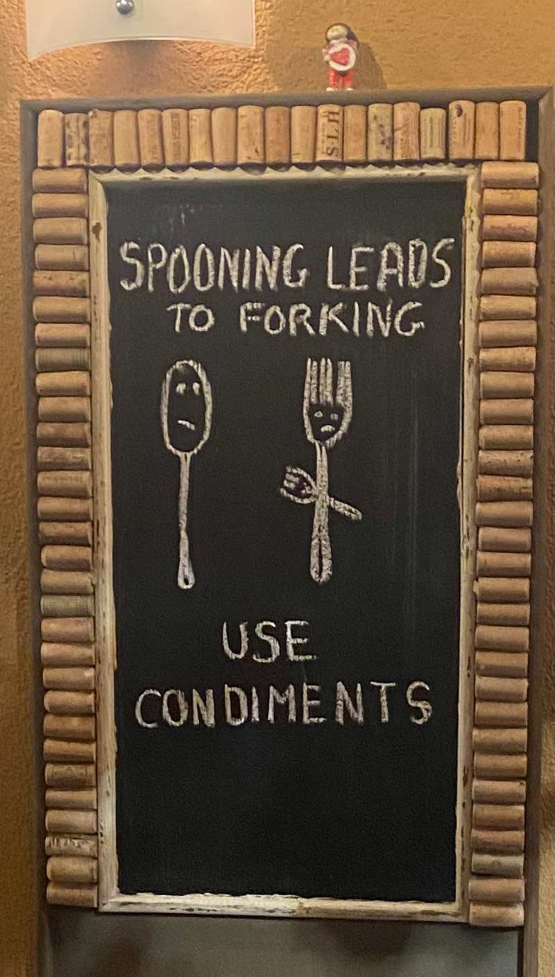 Spooning leads to forking..