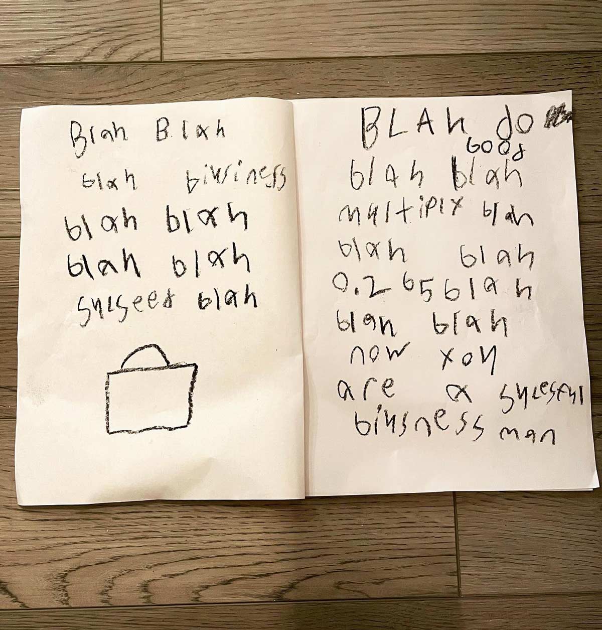 My daughter wrote a book