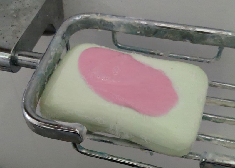 Does anyone else graft the old soap onto the new onto the new one or am I mad?