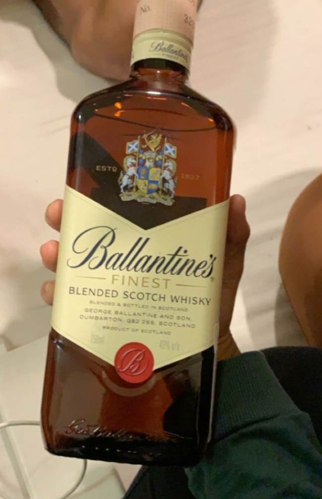 Neighbor brought this over for Ballentine's day and said we're brothers in solitude