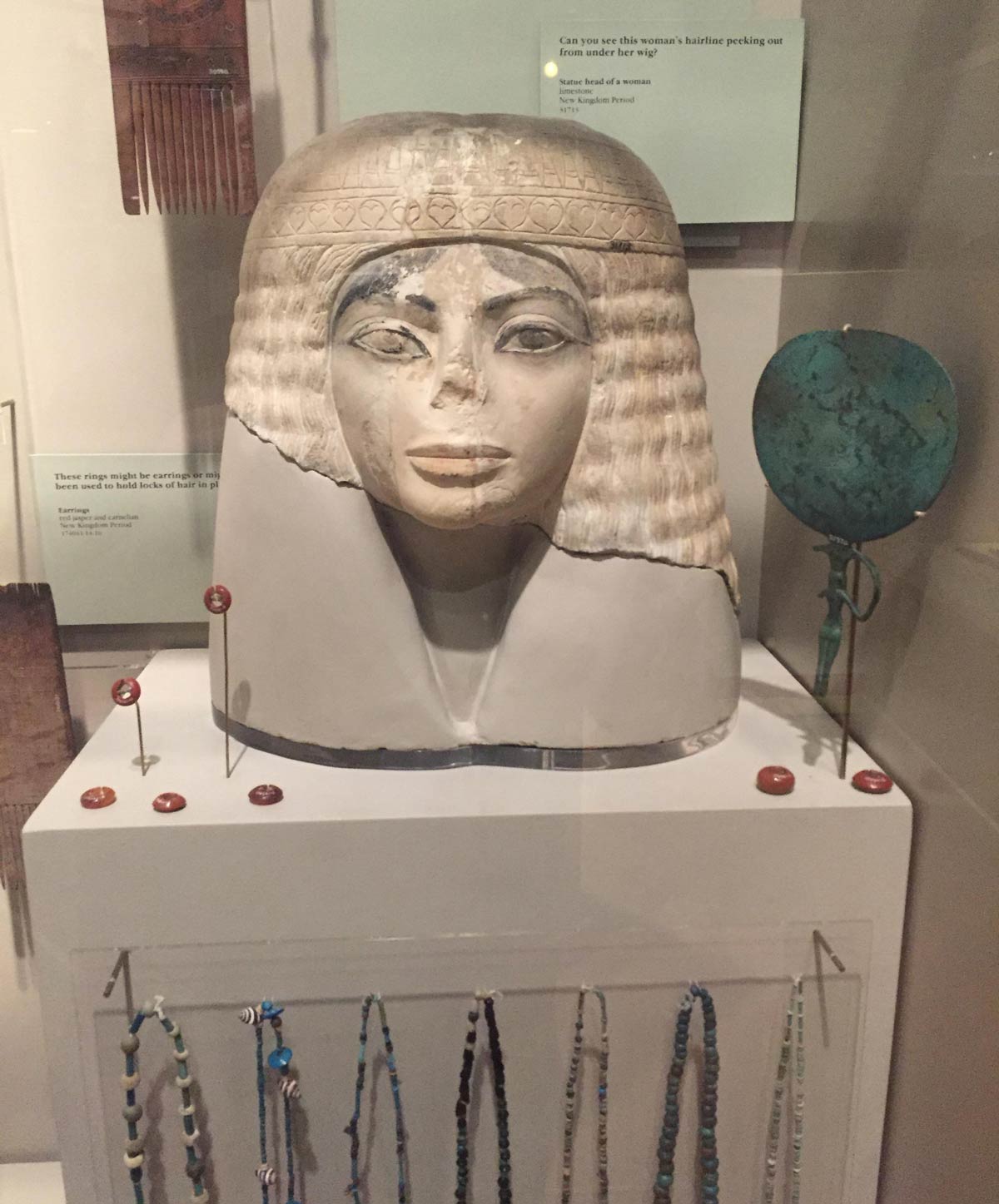 I saw Michael Jackson in the Egyptian exhibit at the Chicago field museum
