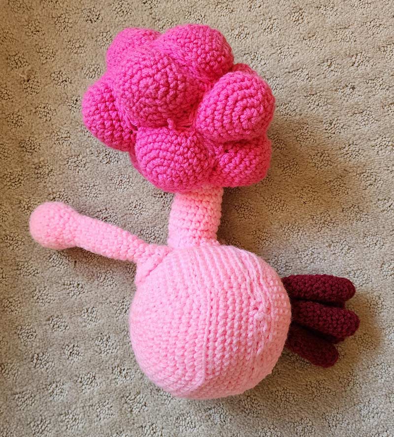 Received a crocheted plumbus