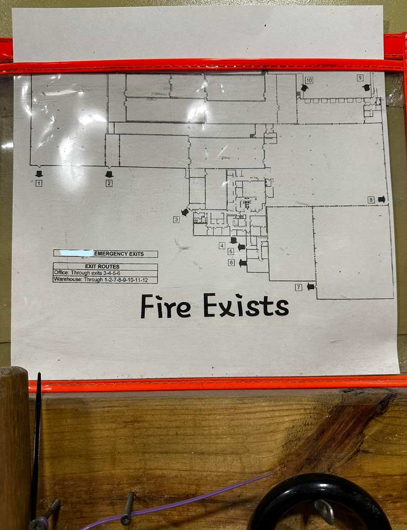 Saw this while working at a site, made me chuckle