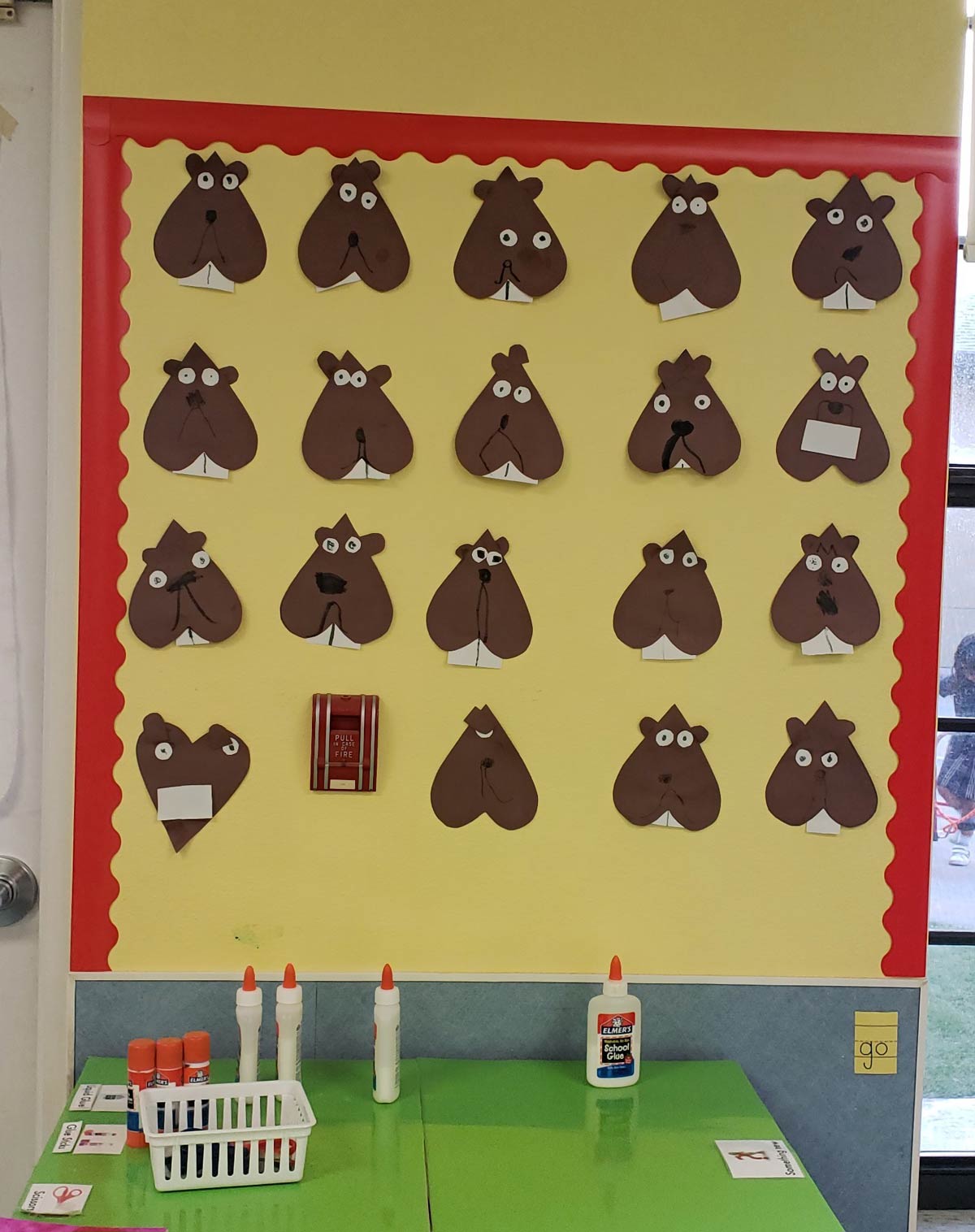 My wife and her class made "Ground hogs"..