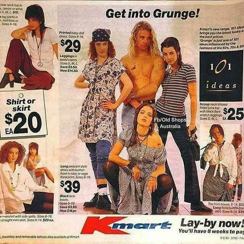 Kmart goes Grunge