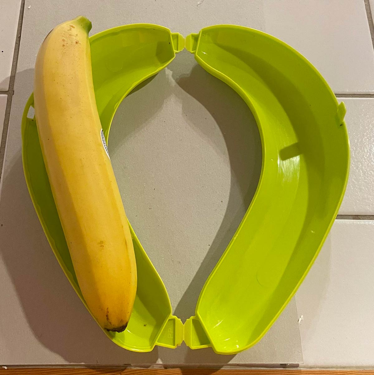 This banana is so straight, it will not fit into my banana box