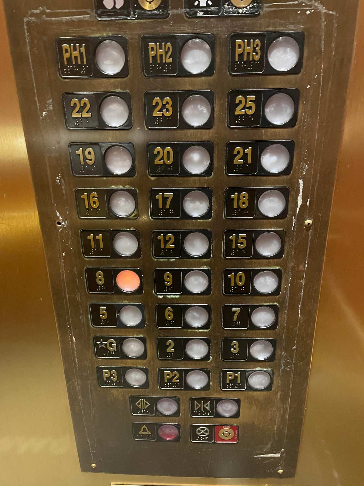 Either the person who made this elevator can’t count, or there are more unlucky numbers than I thought..