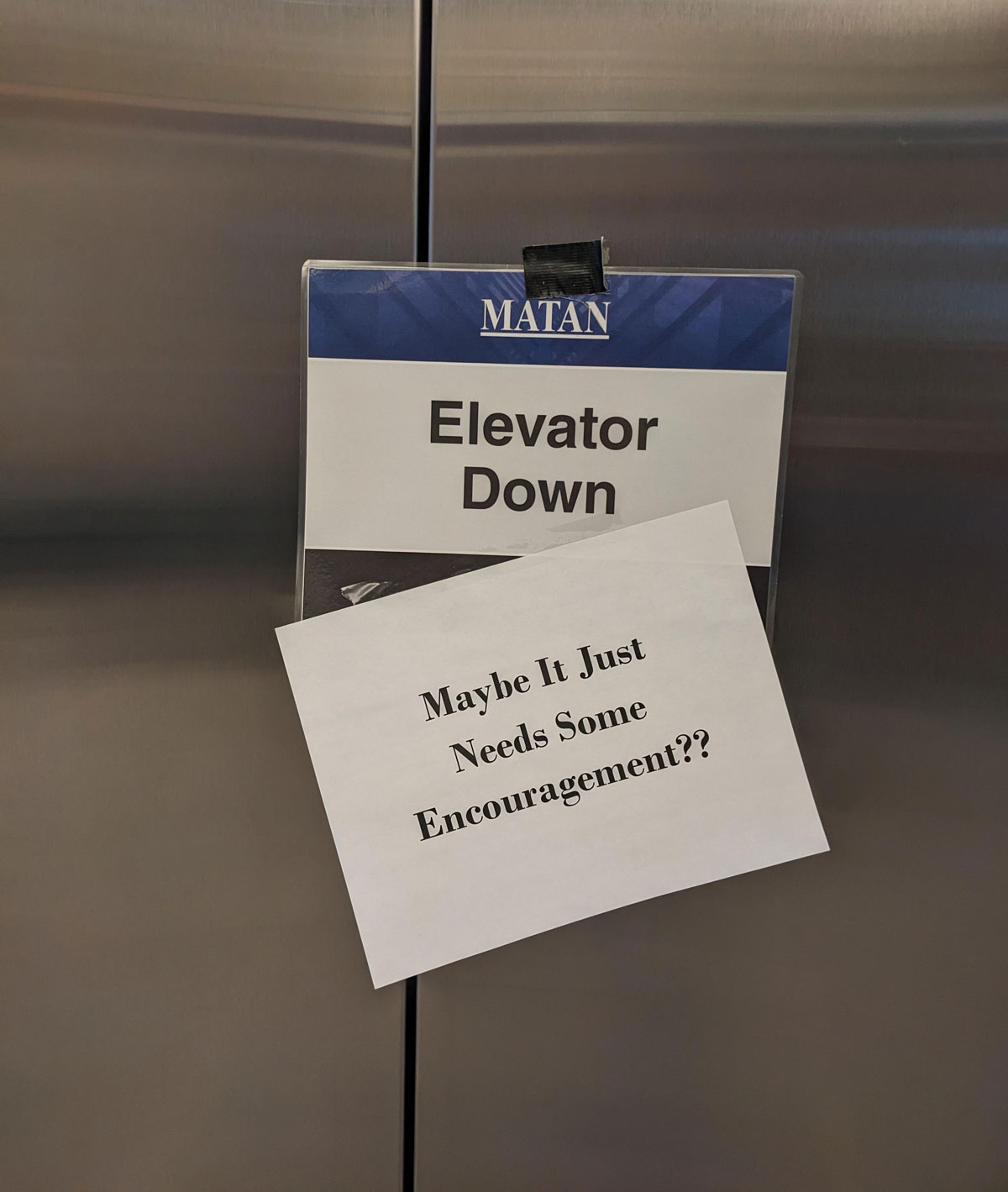 Elevators will experience many ups and downs in their lifetime