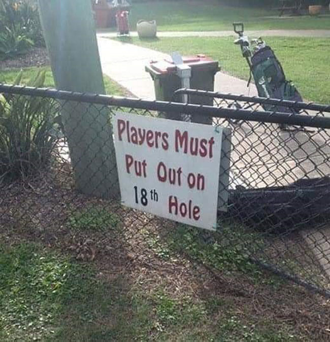 Players must put out