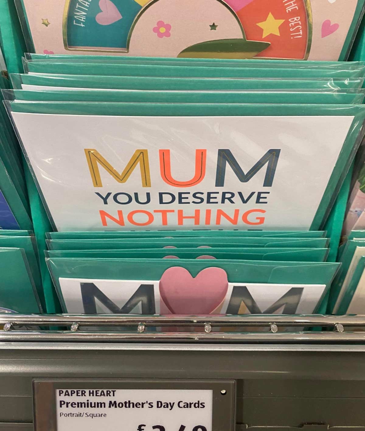 You are a terrible mum