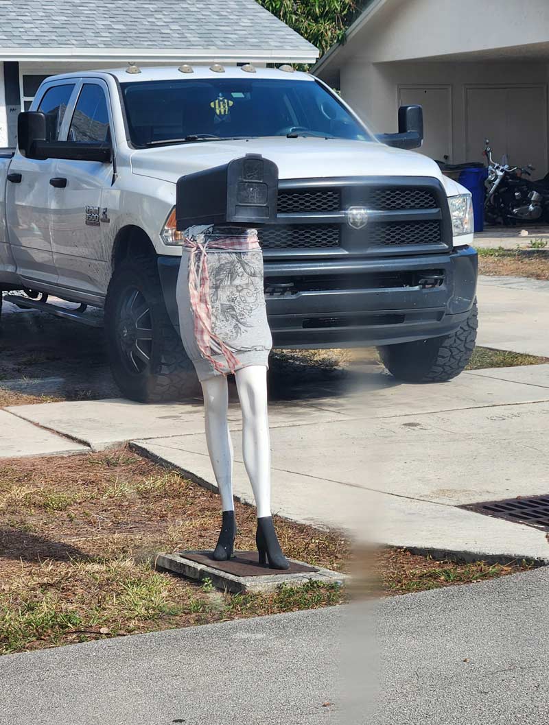 This mailbox I saw while doing deliveries