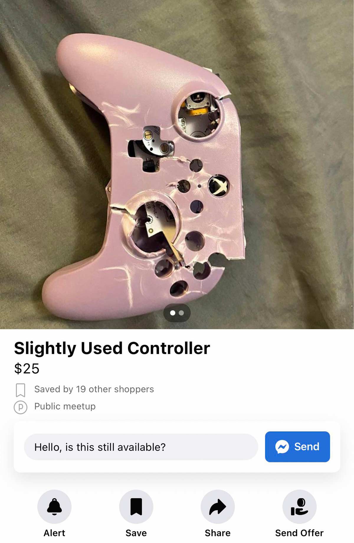 Found this gem on my local marketplace..