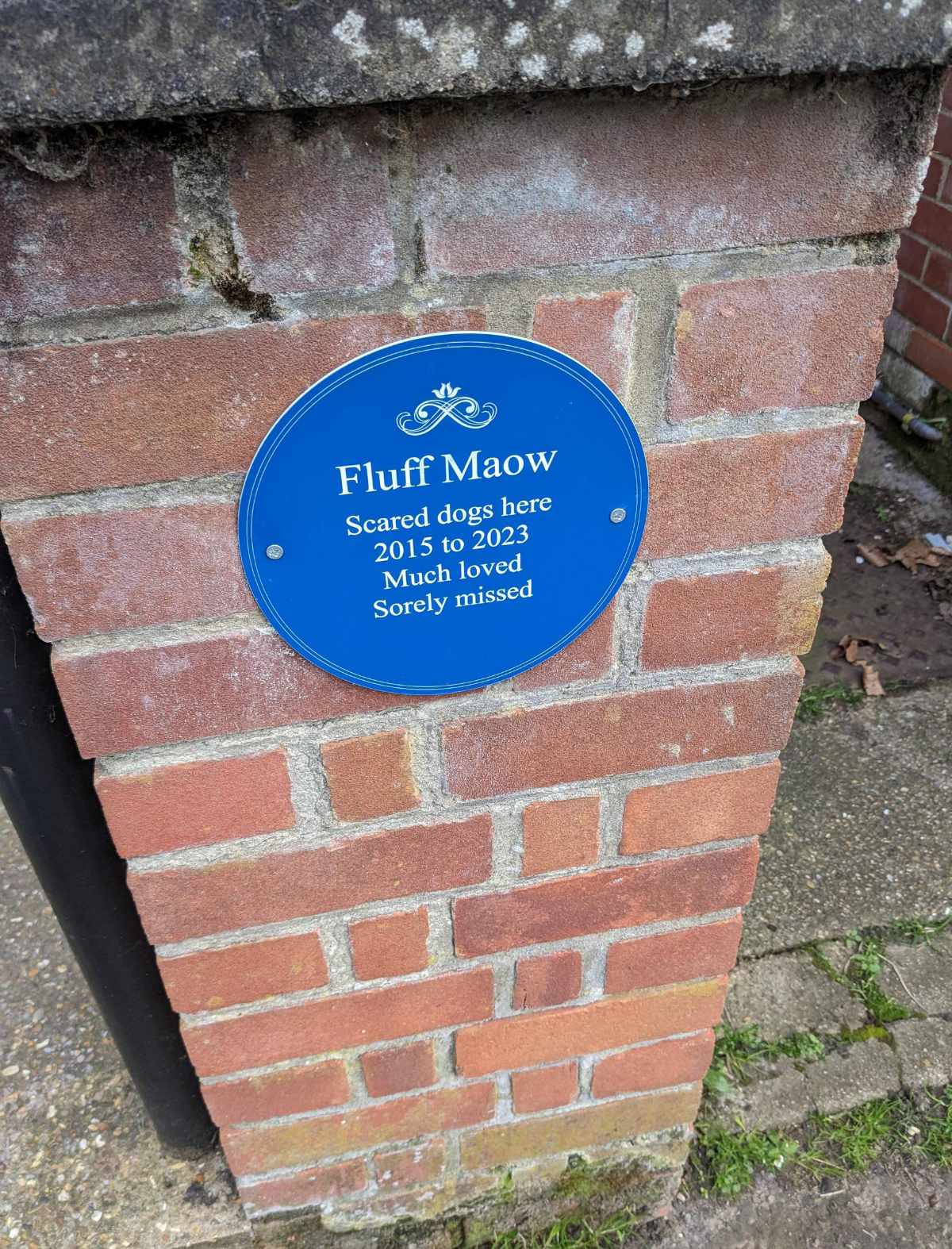 This plaque