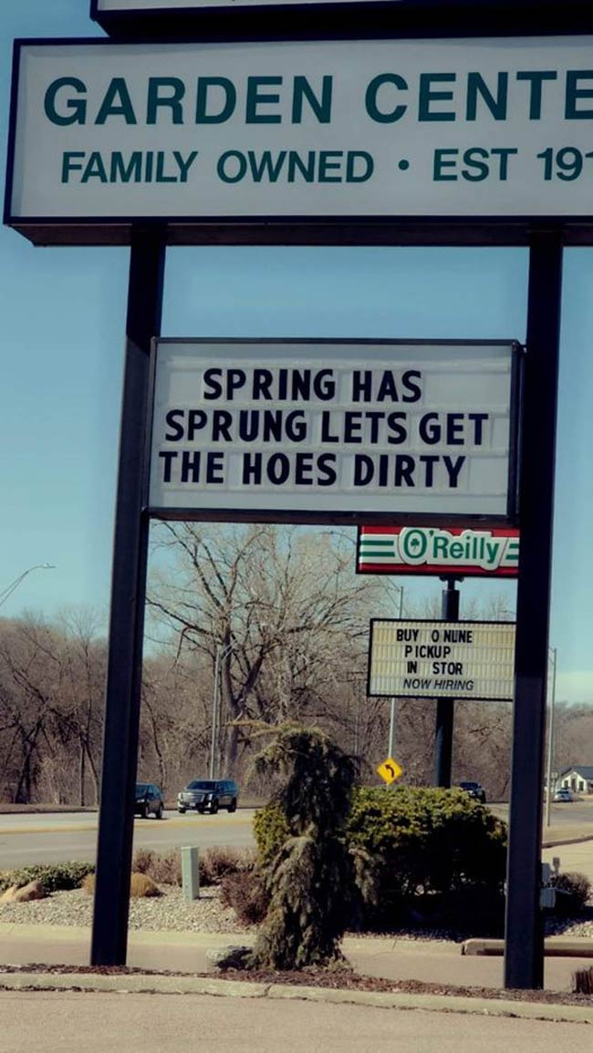 Spring has sprung..