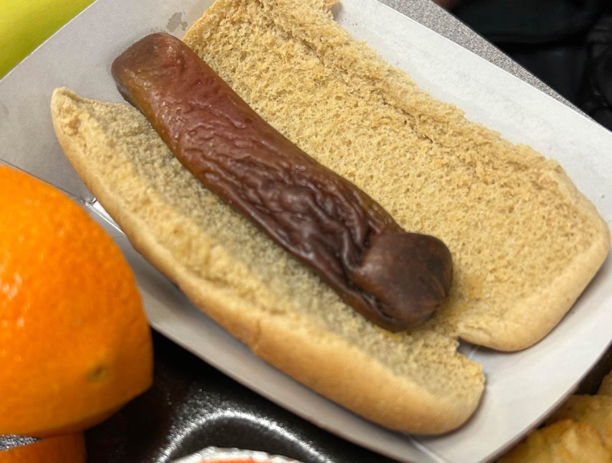 The “hotdog” served at my highschool