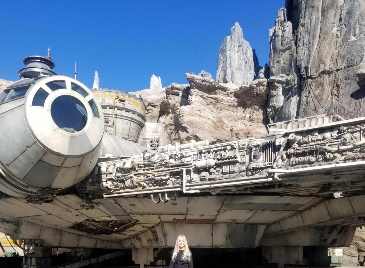 Cool stuff, I asked my son to take a picture of me at Disneyland