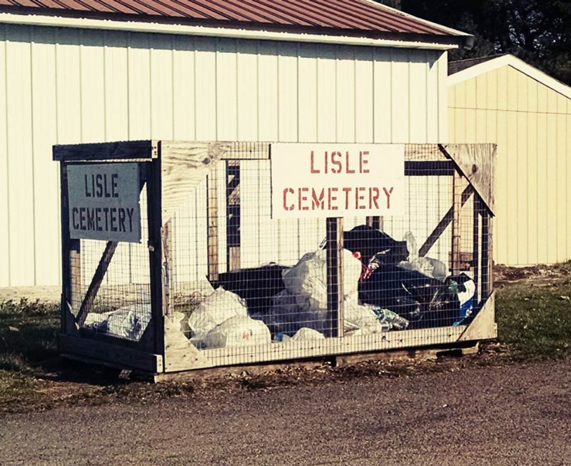 The town of Lisle, New York is taking cost cutting a bit too far