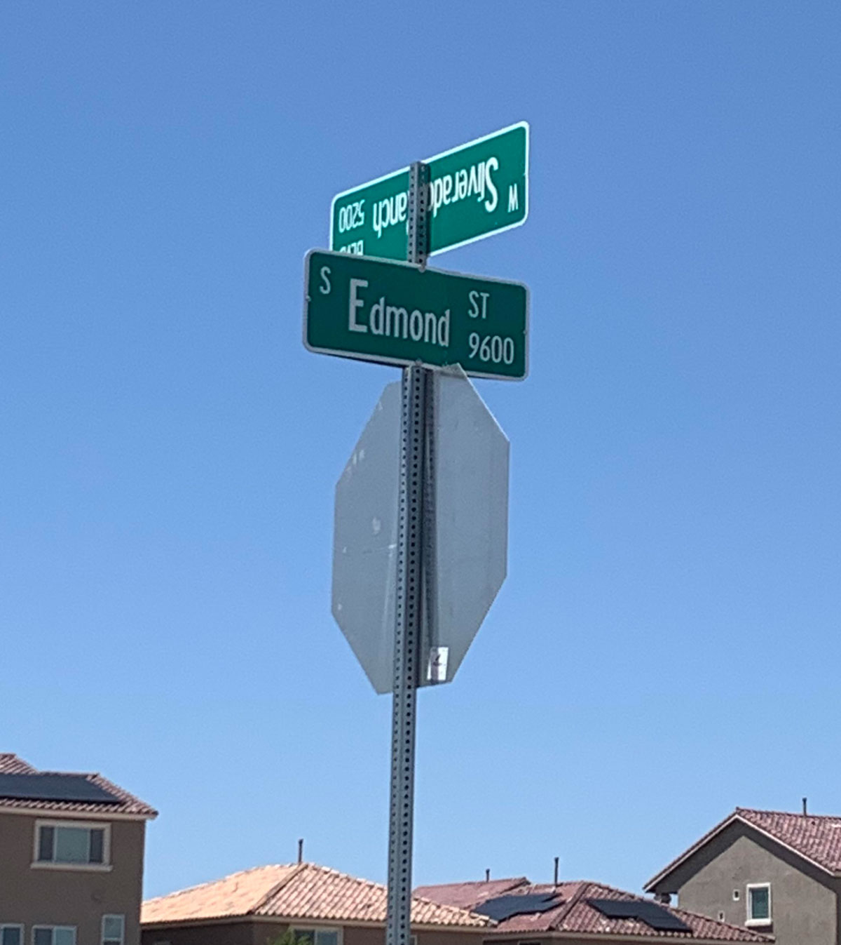 Put the street signs up, boss