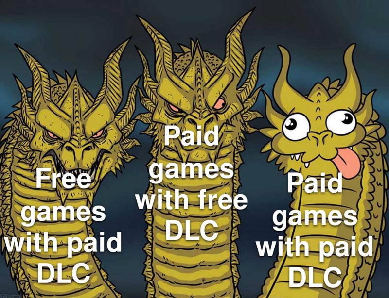 Free games with free DLCs are just on another level
