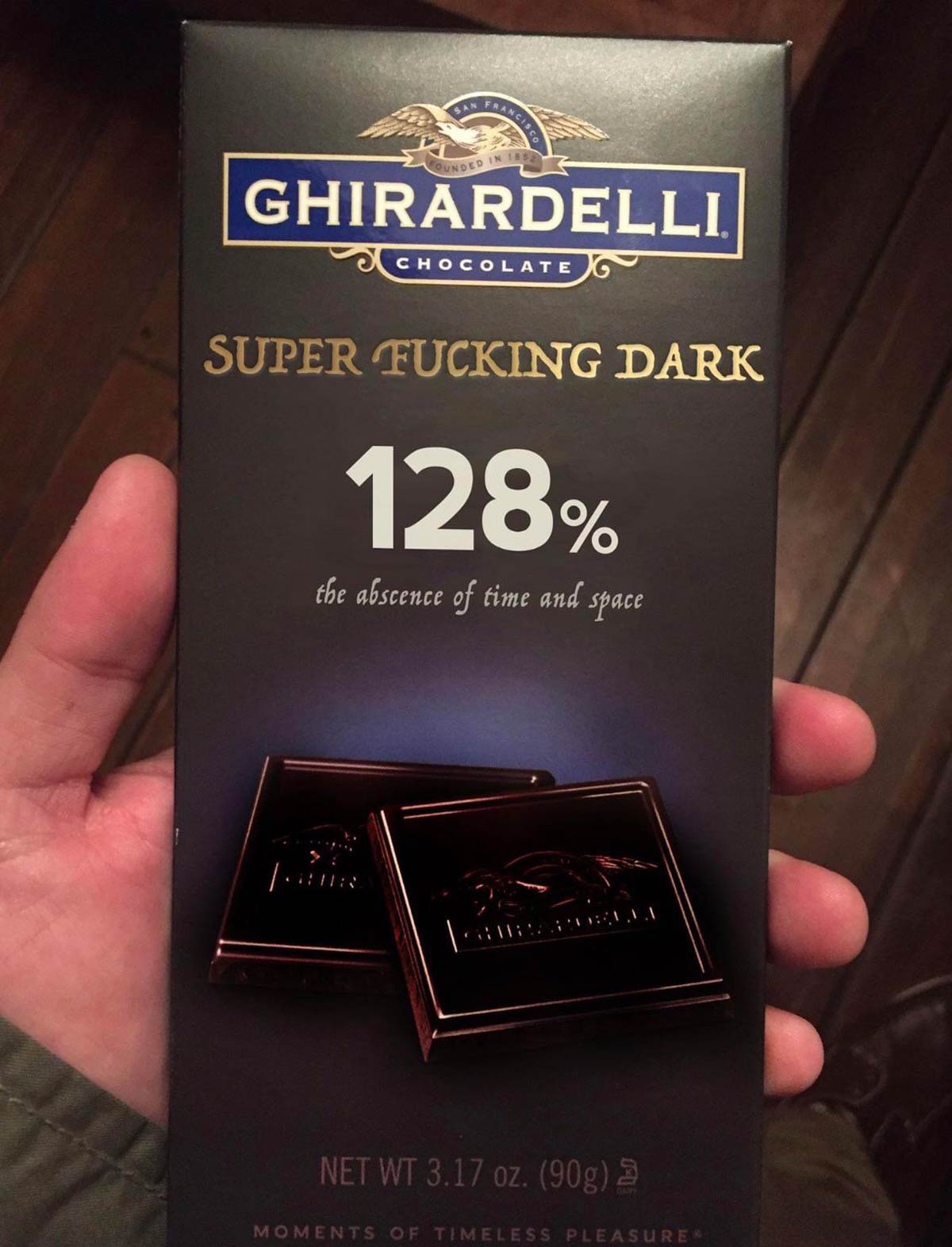 Found this new chocolate bar at the grocery store