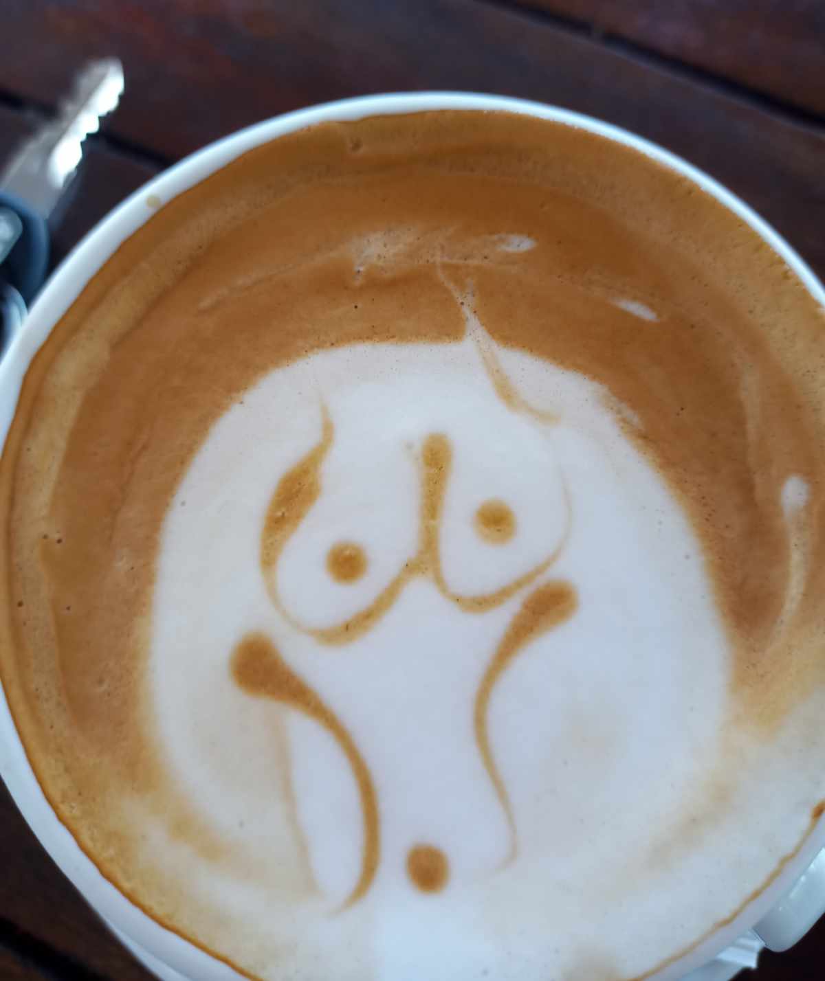 I ordered cappuccino in Greece