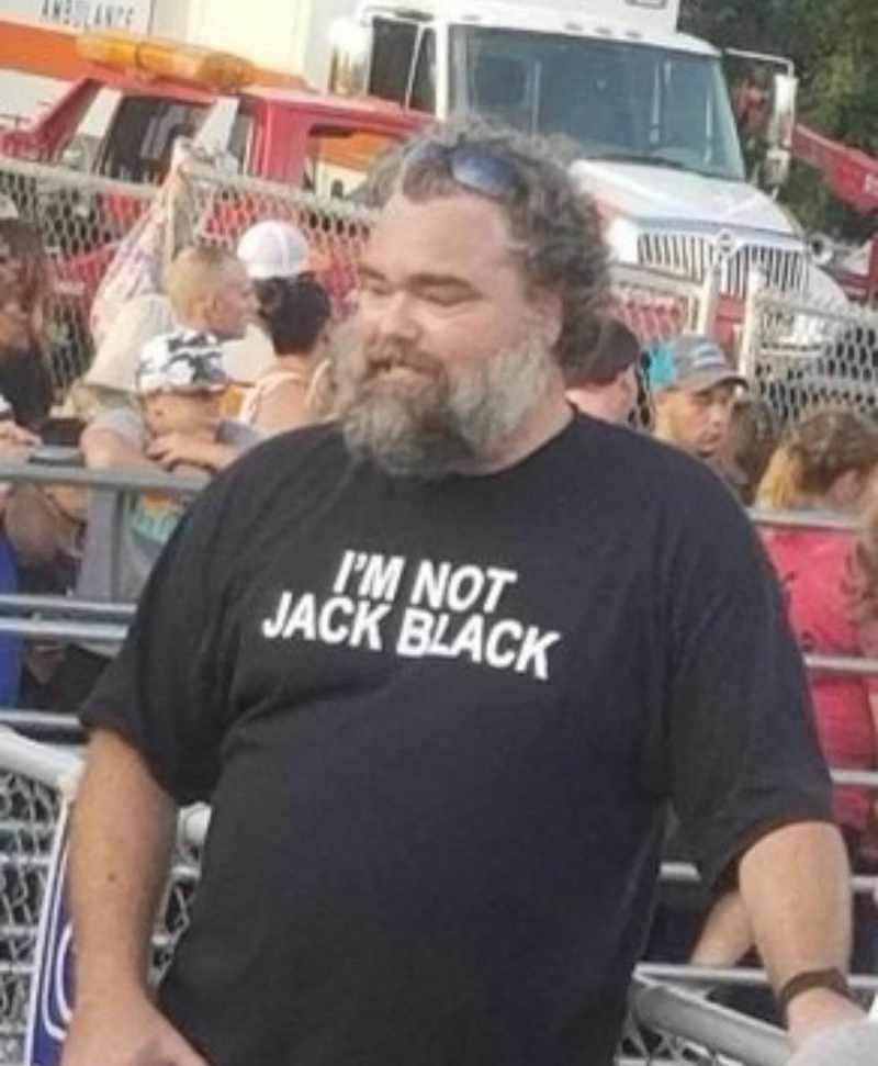 Just the type of thing Jack Black would do