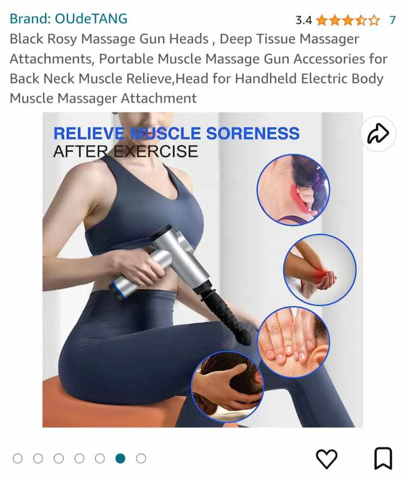 Massage gun attachment. Yeah it's for your neck