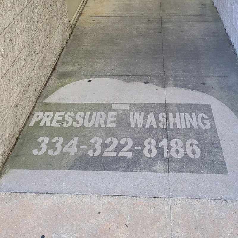 This Pressure Washing ad