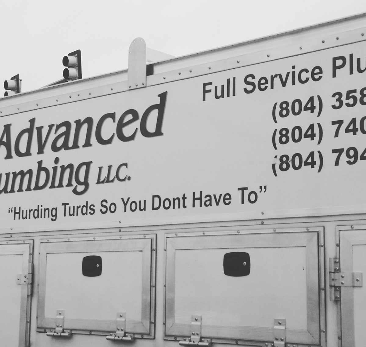 This plumbing slogan