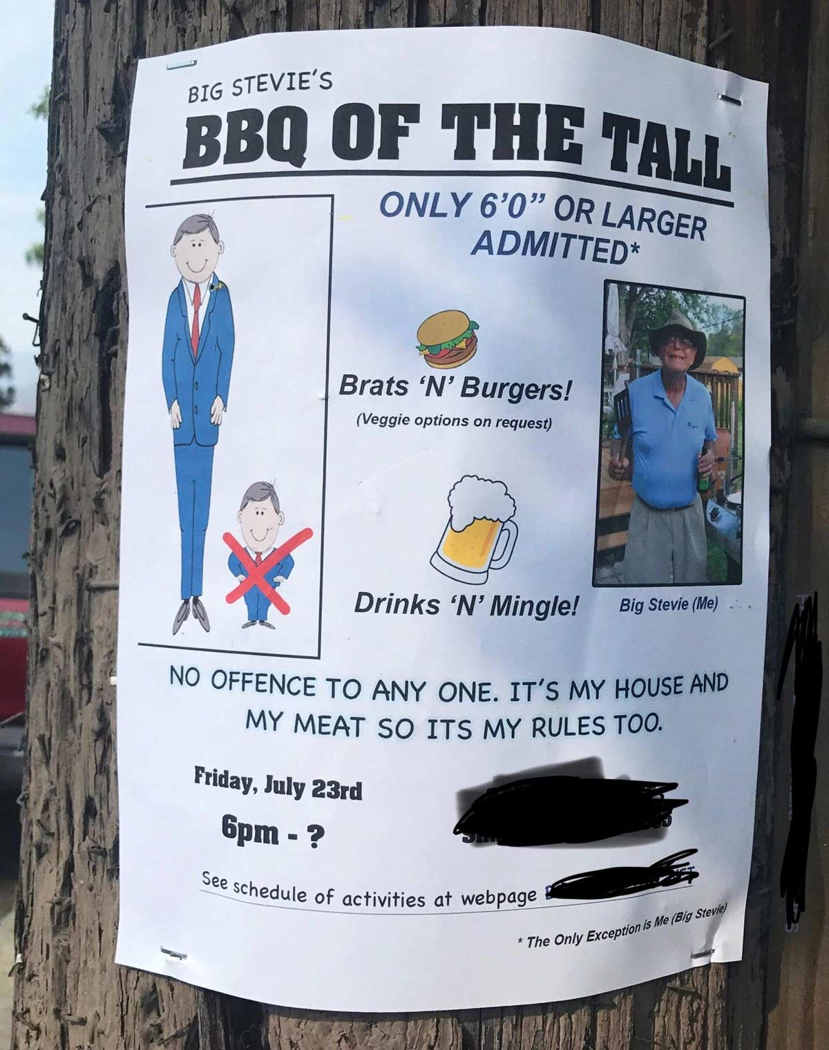 BBQ of the Tall