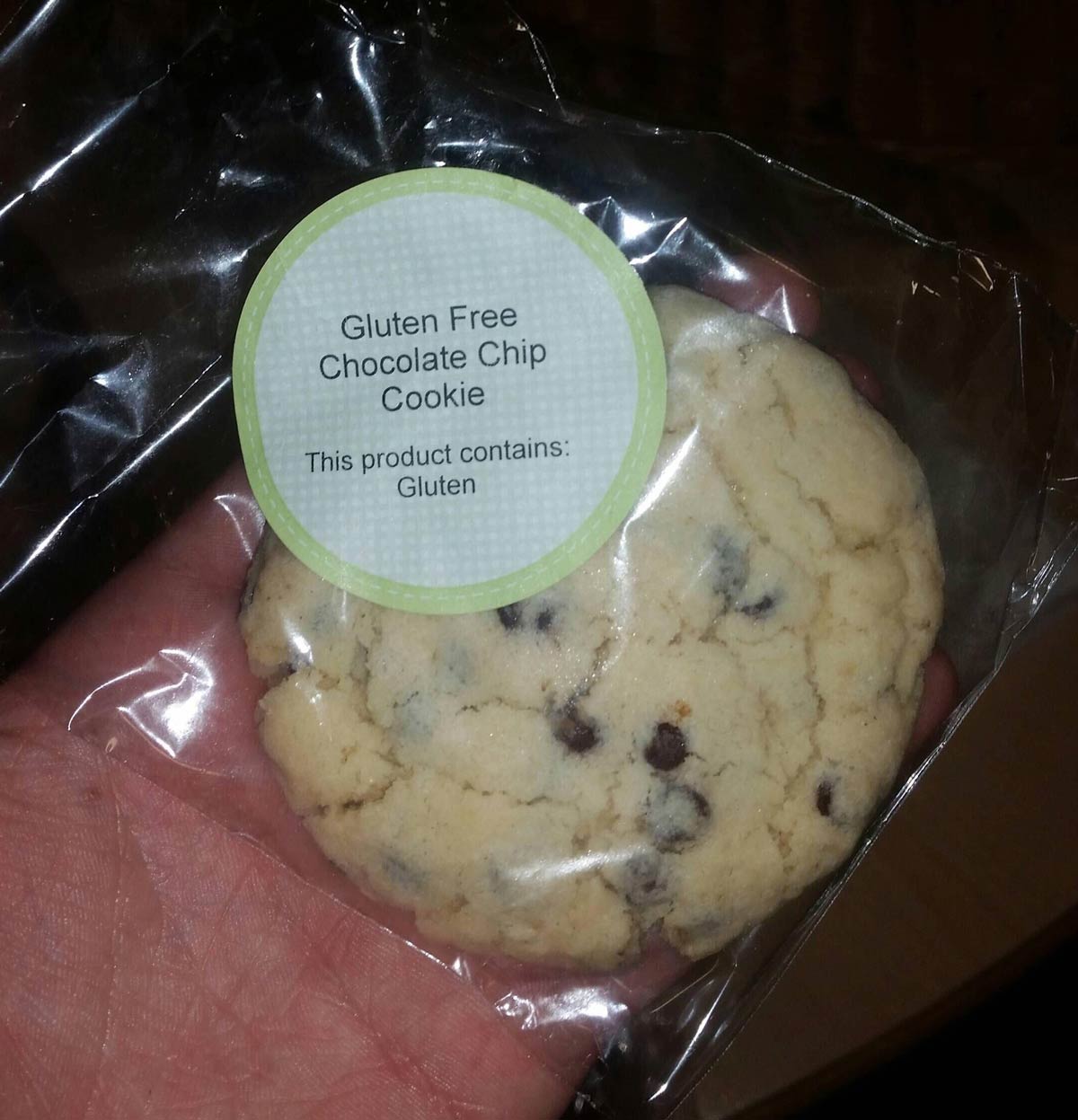 Gluten free cookie...