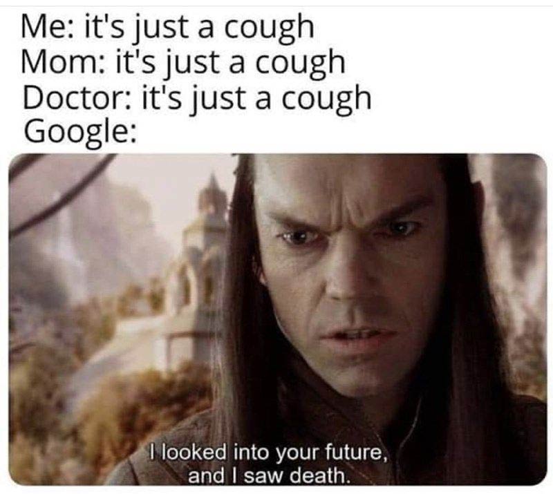 Its just a cough