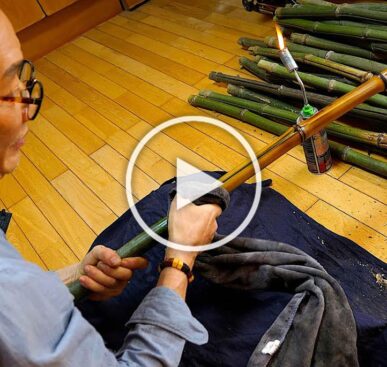 Making Korean Bamboo Flutes