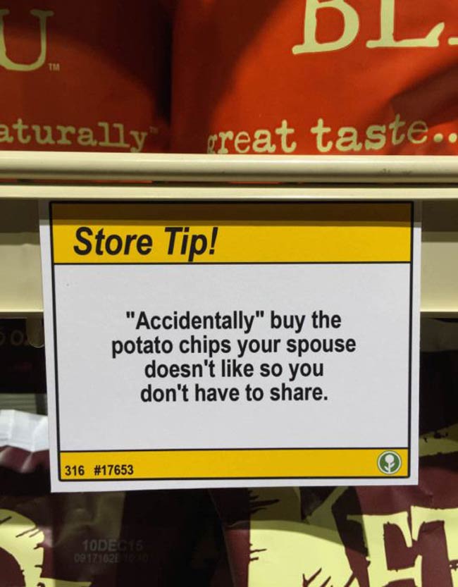 Store Tip!