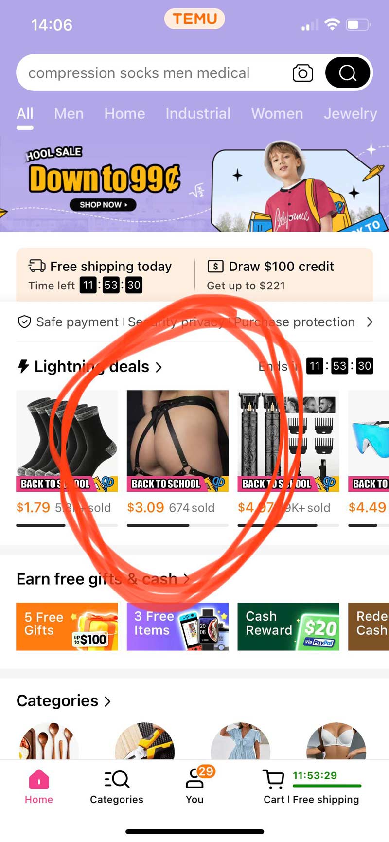 What sort of school does this site think I am shopping for?