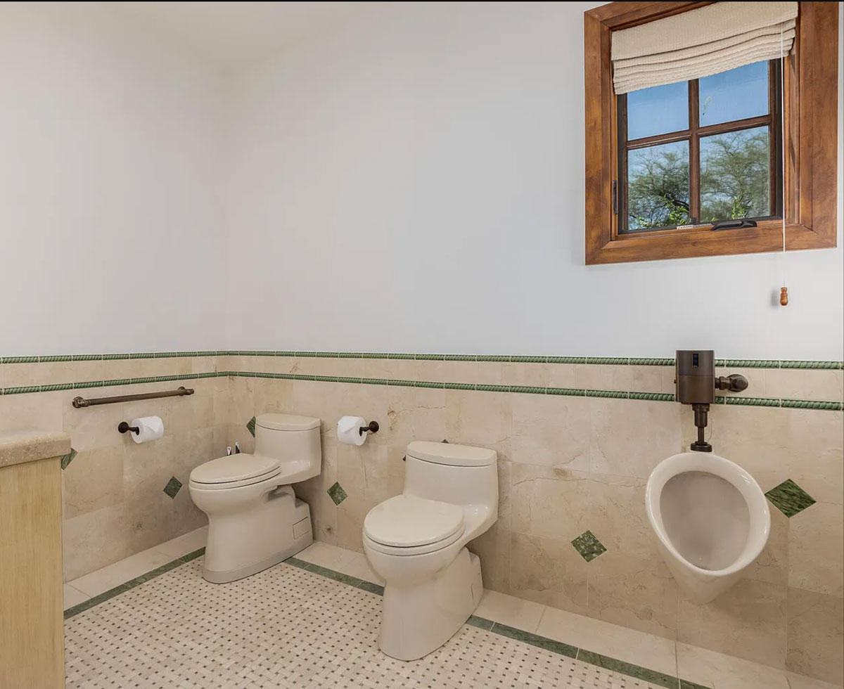 Browsing Zillow, found this in the master bath of a 6 million dollar house