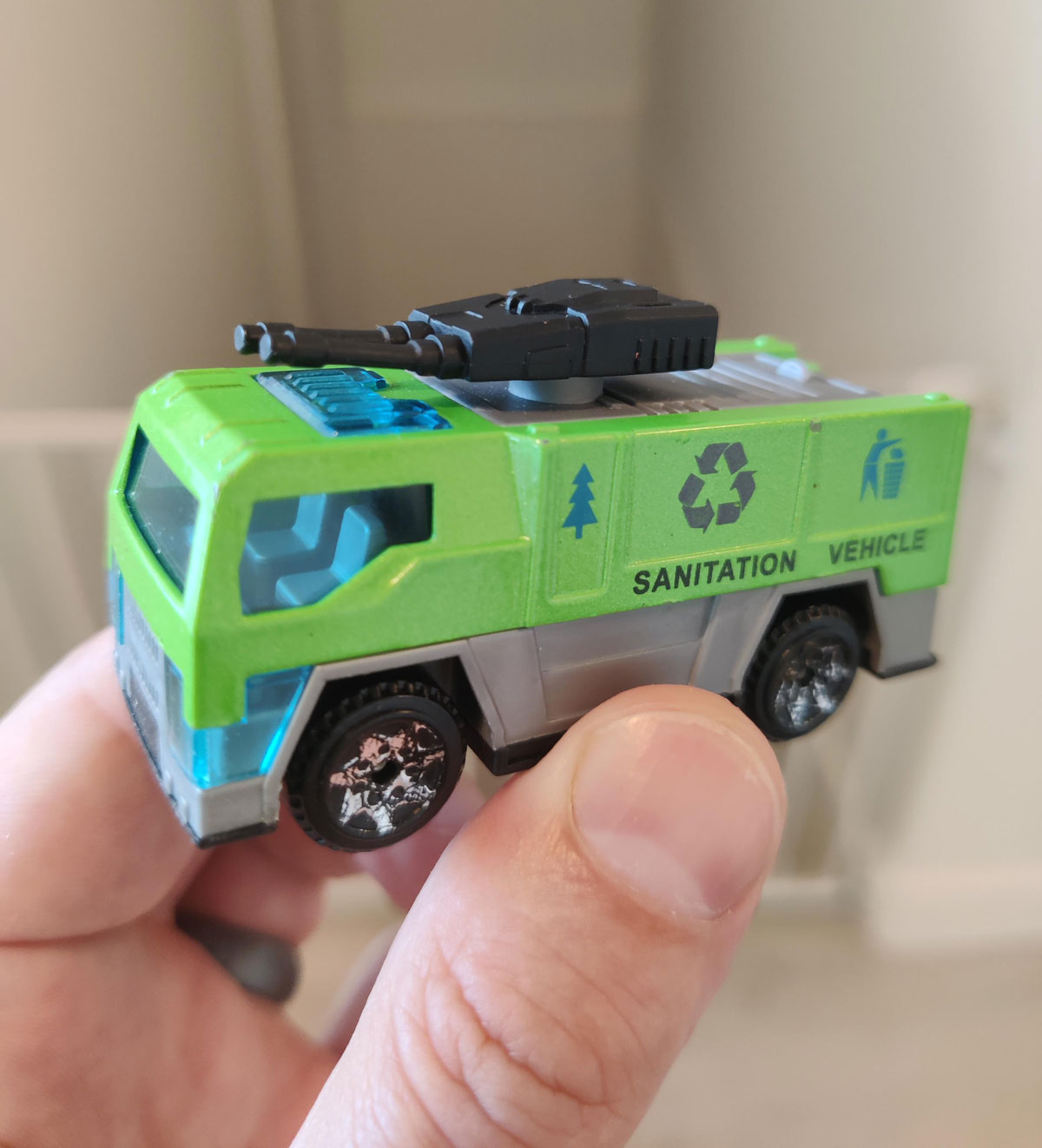 "Sanitation vehicle"