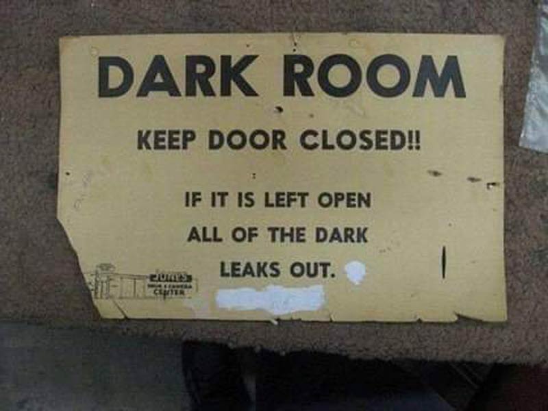 Keep Door Closed!