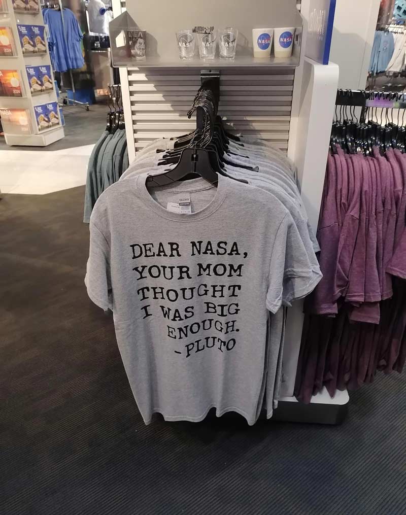 The Johnson Space Center gift shop needs to chill