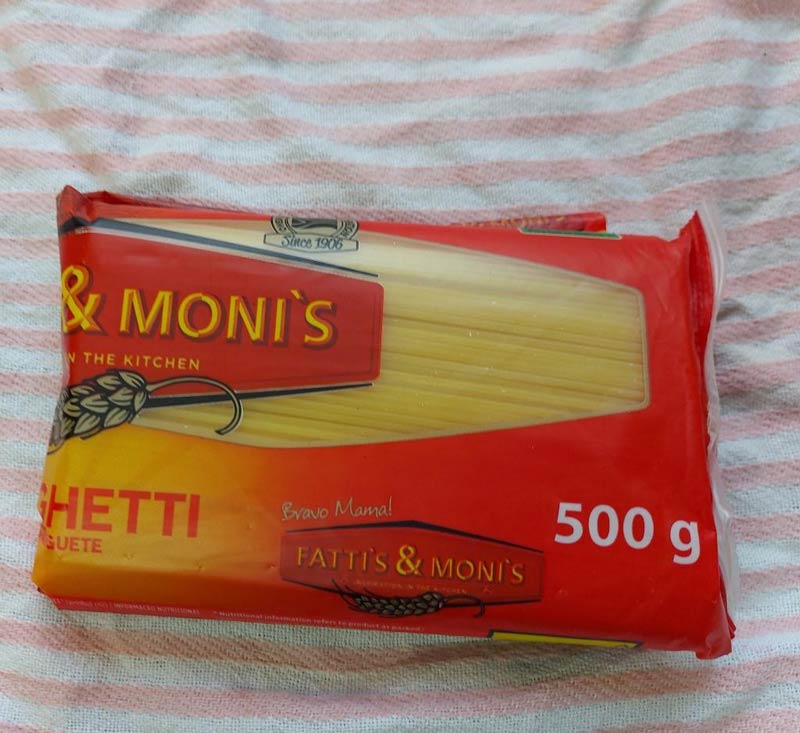 Wife asked me to make half a pack of spaghetti