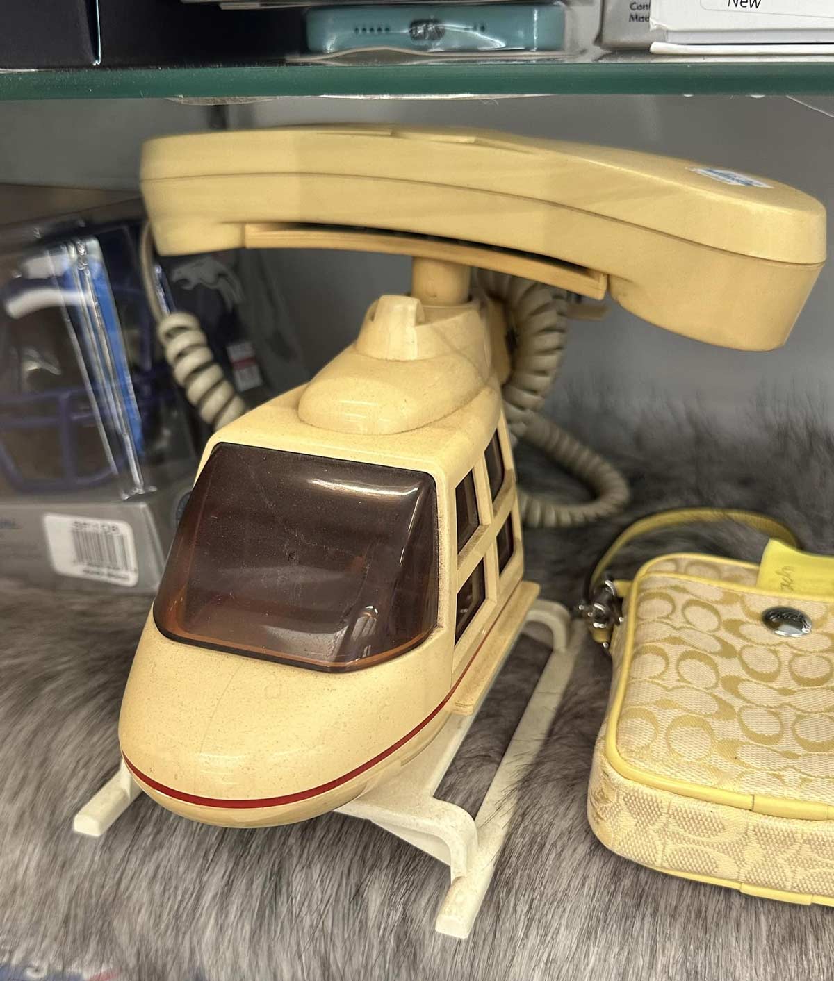 Helicopter phone found at Goodwill