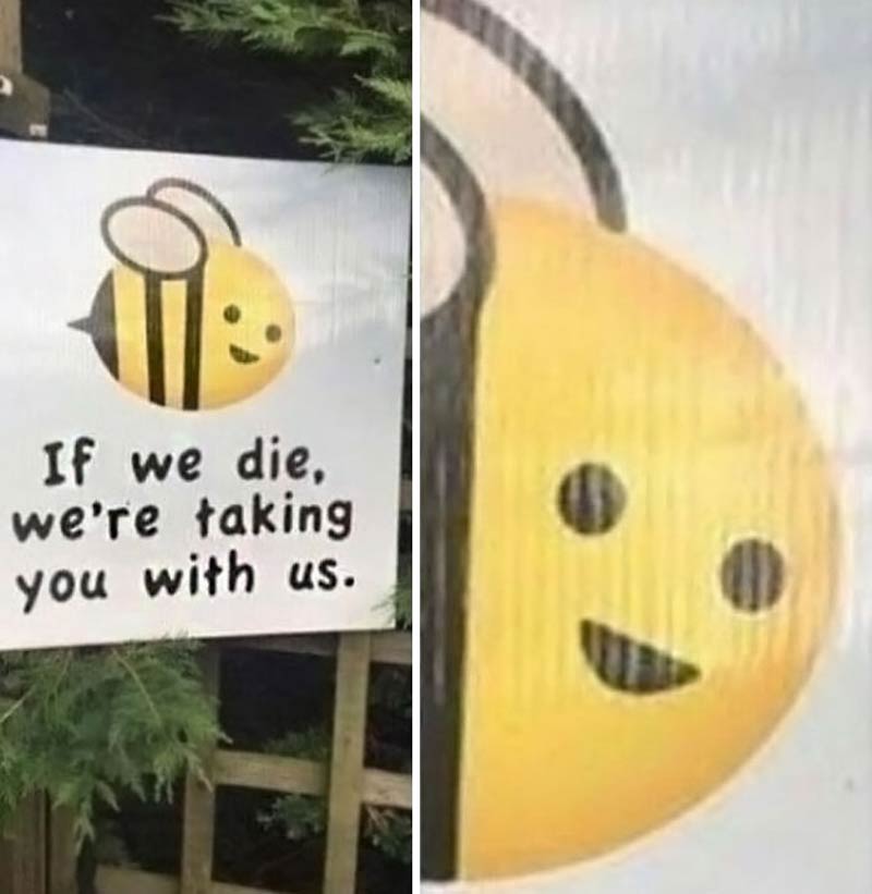 Bees will find a way