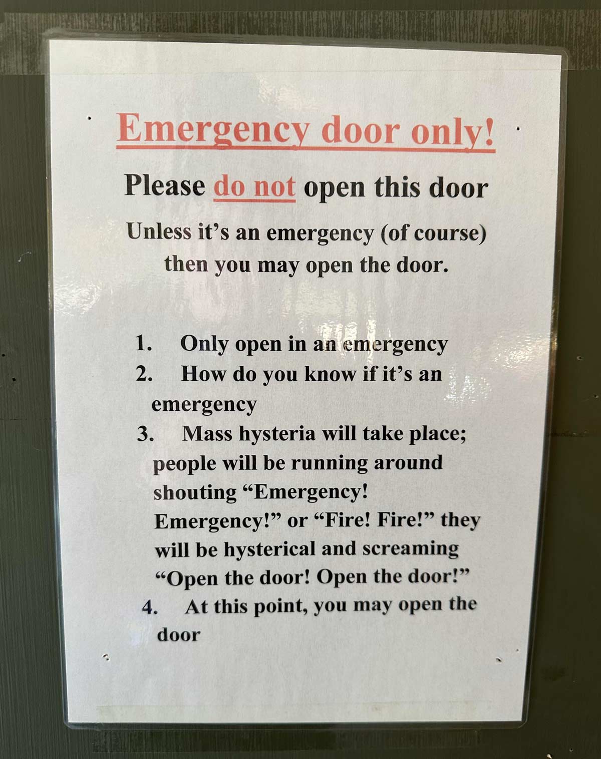 How do you know if it’s an emergency