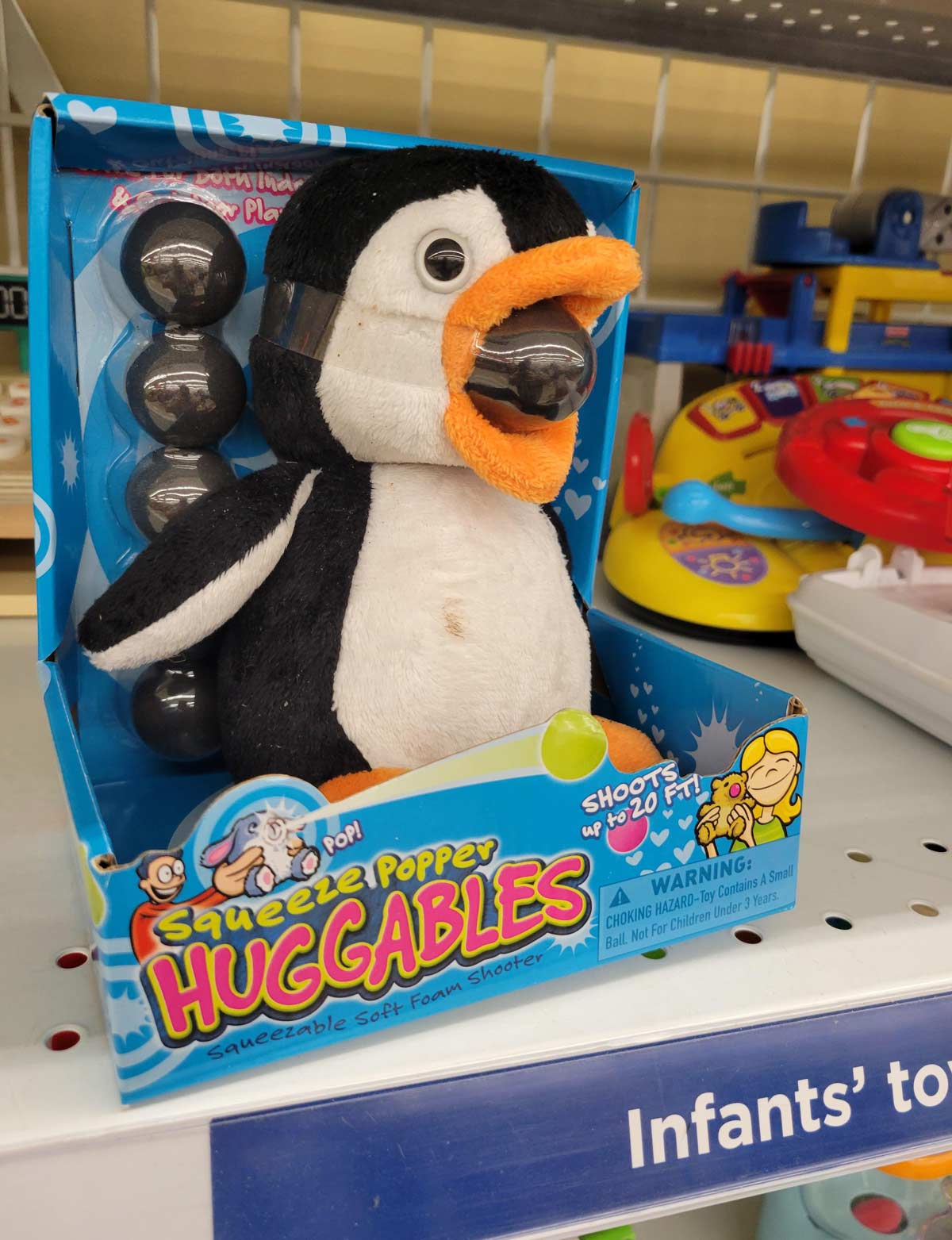 How did Gimpy the Ballgag Penguin make it past the product design team?