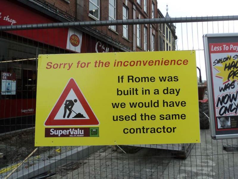 Sorry for the inconvenience