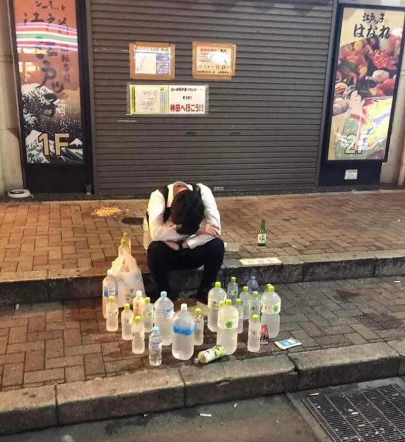 Japan is a safe place to get drunk
