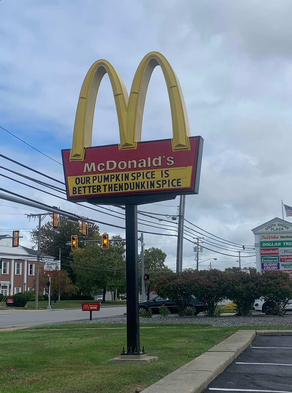 Local McDonald’s sign